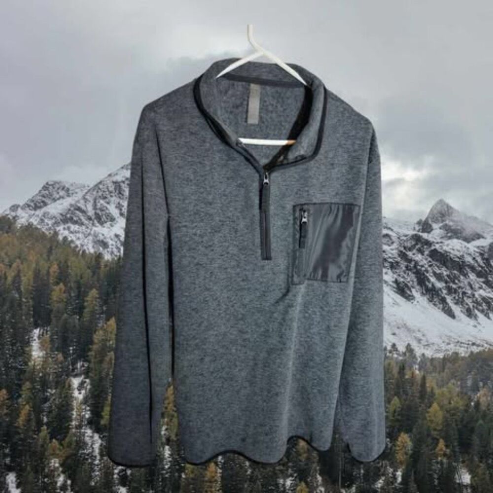 DIP 1/4‎ Pullover Dark Gray Size  L